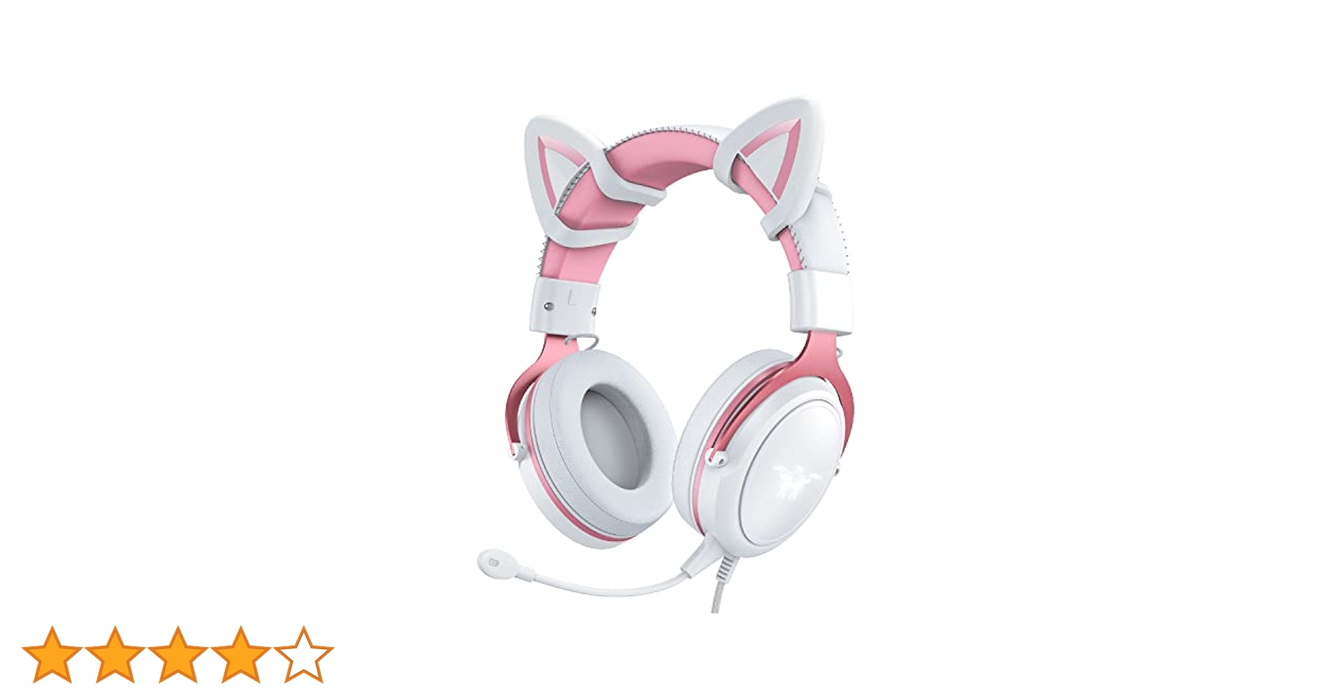 Amazon.co.jp: PHNIXGAM 猫耳 ゲーム用かわいいヘッドセット